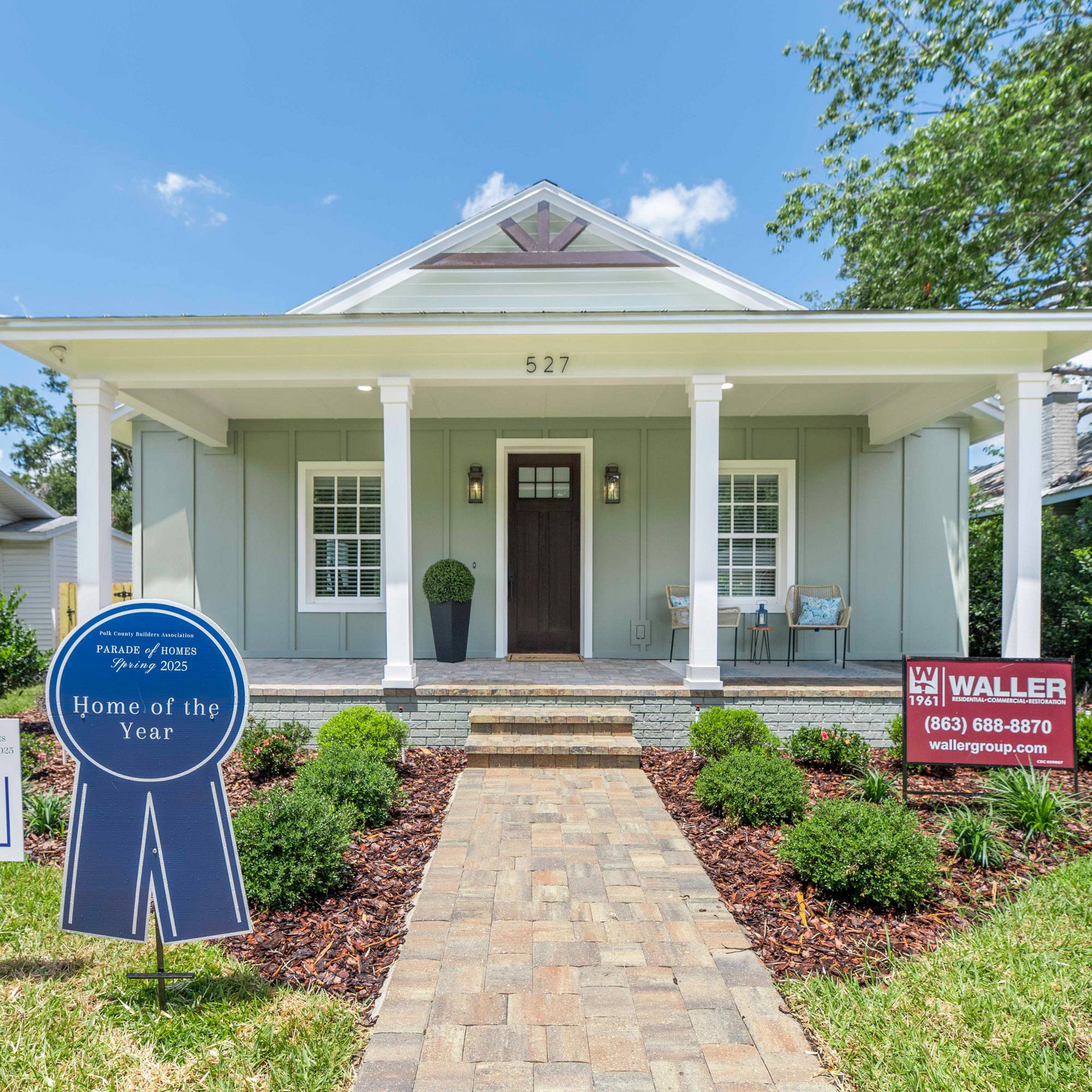 Award winning construction and design from Waller Construction of Central Florida. 
